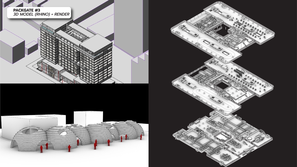 3D Perspective - ARCHITECTURE PERSPECTIVE (EXTERIOR & INTERIOR) RENDER & PRESENTATION - 8