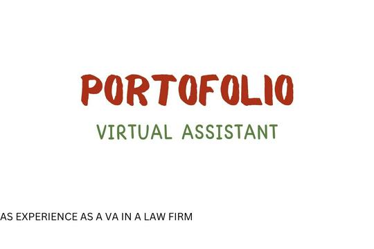 Jasa Virtual Assistant/Sekertaris Terbaik & Terpercaya - Virtual Assistant (VA) Services