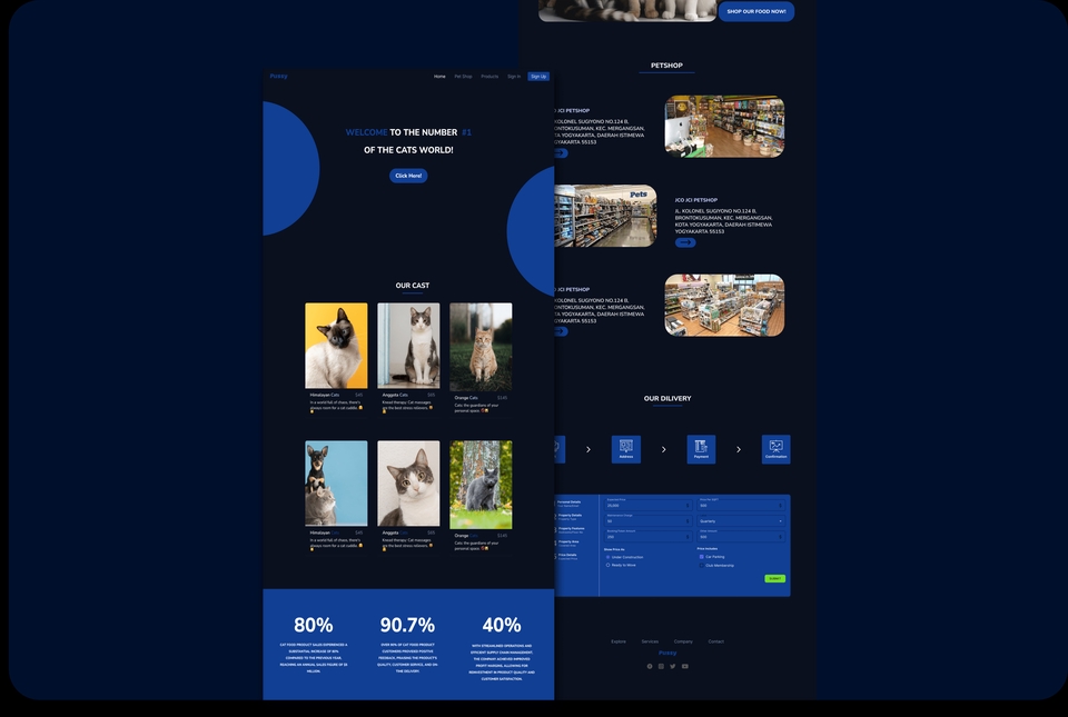 Landing Page Design UI/UX