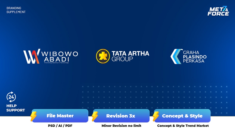 Jasa Desain Logo Profesional, buat logo online untuk perusahaan, toko online, cafe, restoran, klub bola, komunitas, dan lainnya.