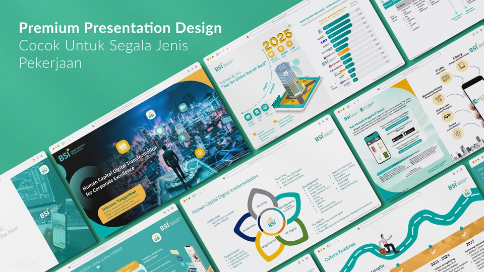 Presentasi - Desain Presentasi / Powerpoint / PPT Semua Jenis Kebutuhan - 2
