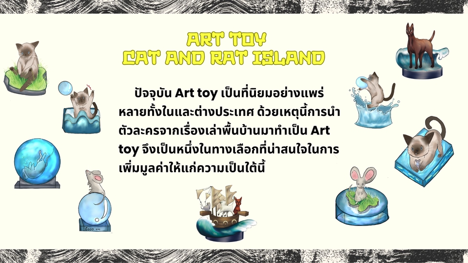 ออกแบบ canva รับทำ canva ทําสไลด์ canva ทำโปสเตอร์ canva ภาพตัวอย่าง แมว งานออกแบบ