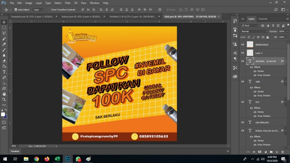 Digital Printing - DESAIN BANNER/SPANDUK TERMURAH BERKUALITAS - 4