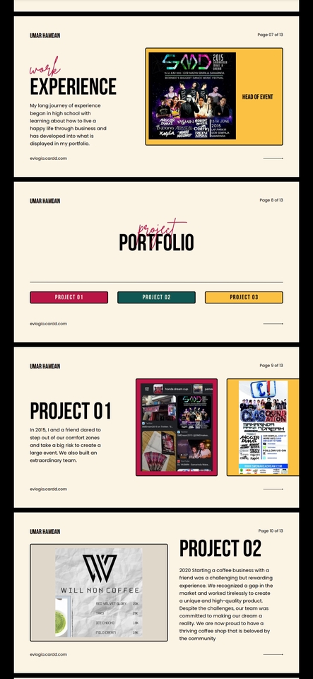 Portfolio & Resume - Design Company Profile / Portofolio / Resume  - 3