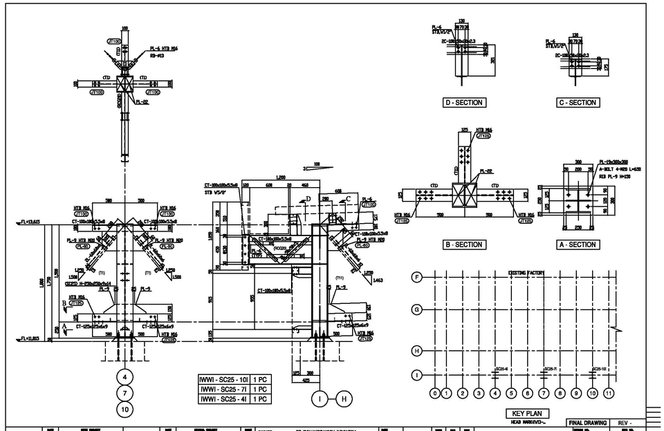 CAD Drawing - Gambar Detail Shop Drawing - 2