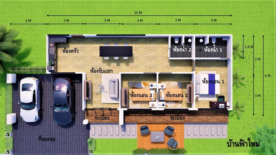 เขียนแบบวิศวกรรมและออกแบบโครงสร้าง - รับงานเขียนแบบ 2D , 3D พร้อมRenderสวยๆ ,รับออกแบบงานโยธาทุกชนิดพร้อมเซ็นต์ โดยทีมวิศวกรประสบการณ์สูง - 23