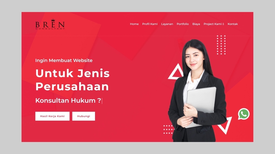 Web Development - Jasa Pembuatan Website Profesional (100% HTML) - 1