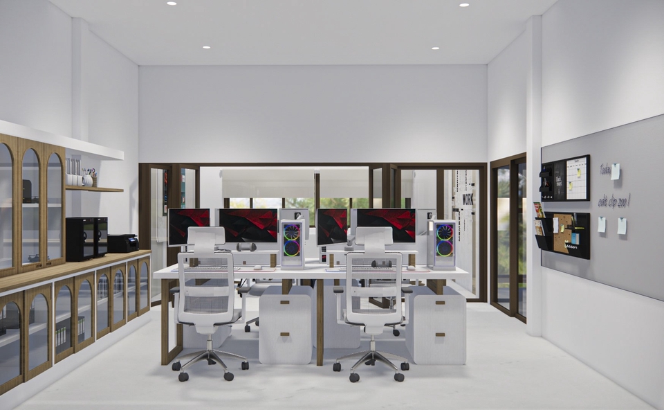 ออกแบบตกแต่งภายในและภายนอก - ออกแบบตกแต่งภายใน 3D Perspective - 7