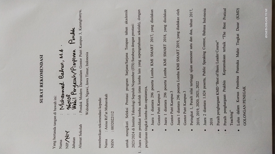 Pengetikan Umum - Pengetikan segala dokumen berbahasa Arab atau Indonesia - 3