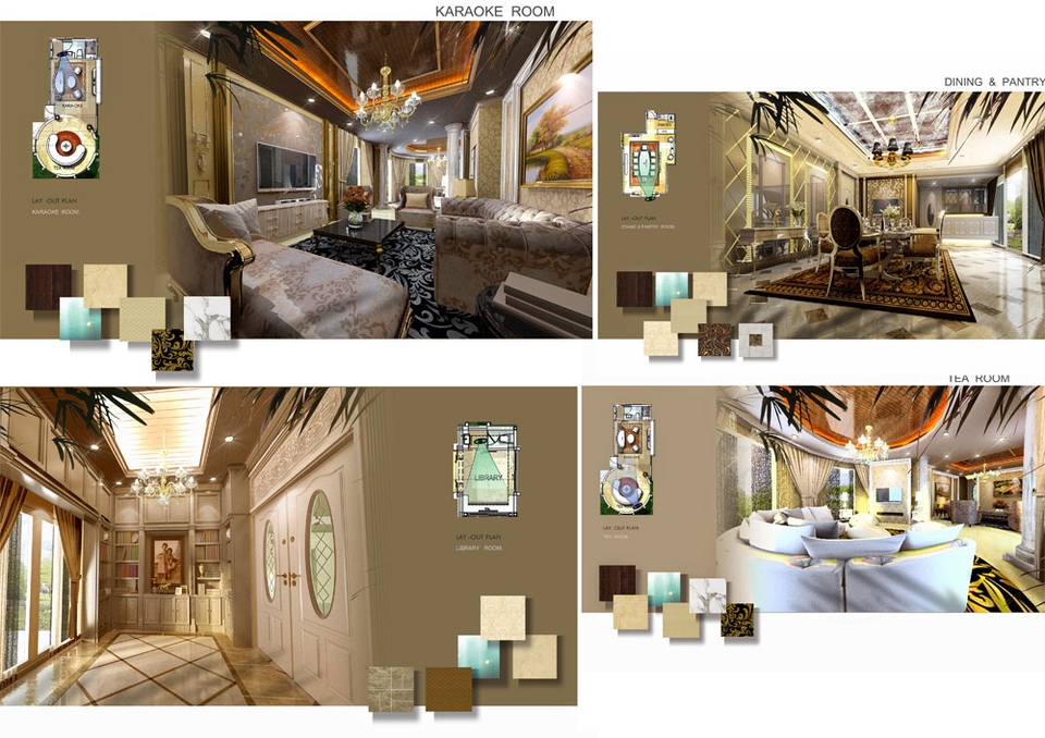 ทำ3d/ภายนอก/ภายใน/งานด่วน/งานเร็ว พร้อมแปลนสี