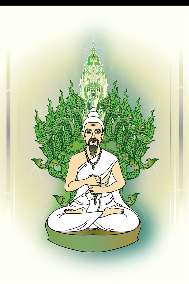 ภาพประกอบเวกเตอร์ - วาดเส้นไทยประยุกต์ แบบ vector ๆ - 4