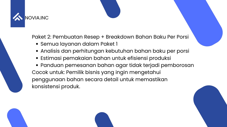 Paket 2 Layanan Konsultan Bisnis Untuk Meningkatkan Efisiensi Produksi.