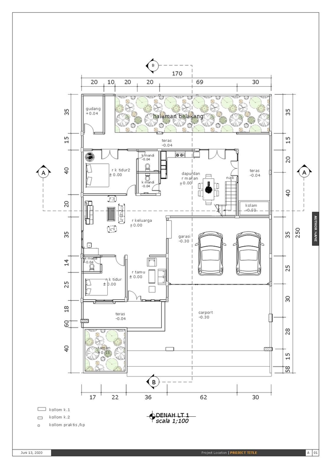 CAD Drawing - Jasa Desain Gambar Rumah & Gambar Instalasi Mekanik dan Listrik - 3