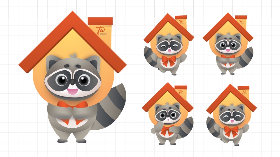 ออกแบบ Character & Mascot - รับออกแบบคาเเรคเตอร์ การ์ตูน ภาพประกอบ - 7