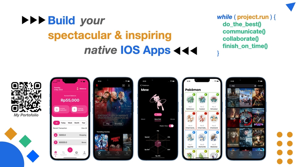 Jasa Pembuatan Aplikasi Mobile Profesional - Aplikasi iOS Native (UIKit / SwiftUI) 