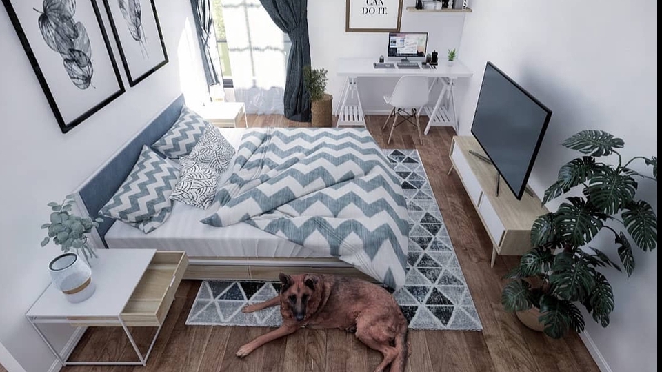 3D & Perspektif - Desain Interior Residential, Office & Comercial Space - 3