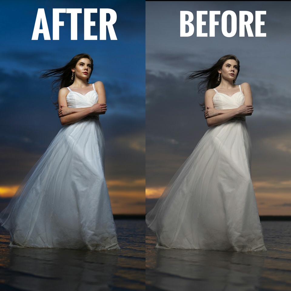 Edit Gambar & Photoshop - Editing Beauty Portrait - 4