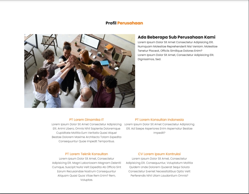 Web Development - Profile Perusahaan ABCD - 4