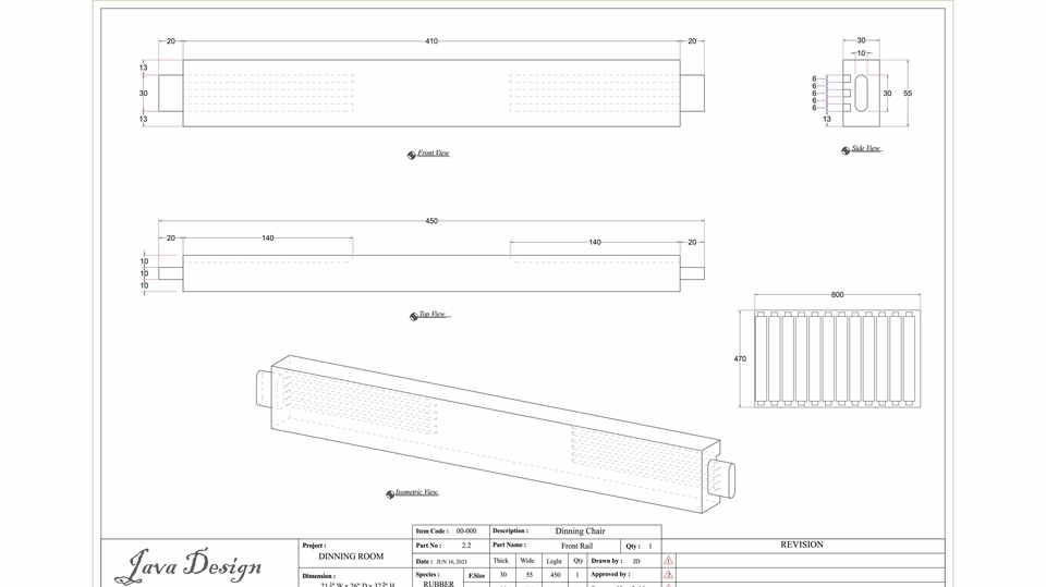 CAD Drawing - CAD Drawing Furniture Design and shop drawing - 11