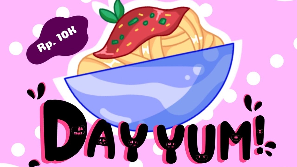 Desain kemasan makanan unik dengan label makanan dan stiker makanan