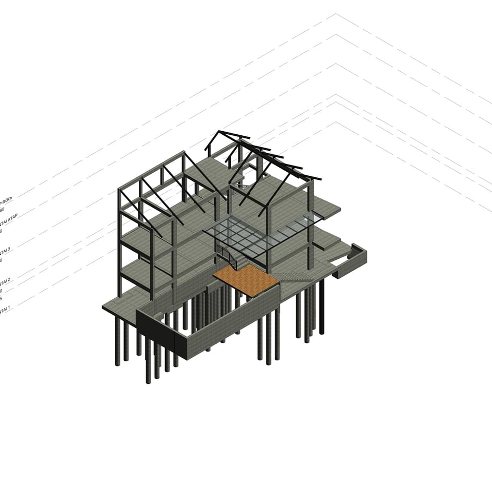 CAD Drawing - Perencanaan Struktur Banguan & Gambar kerja - 10