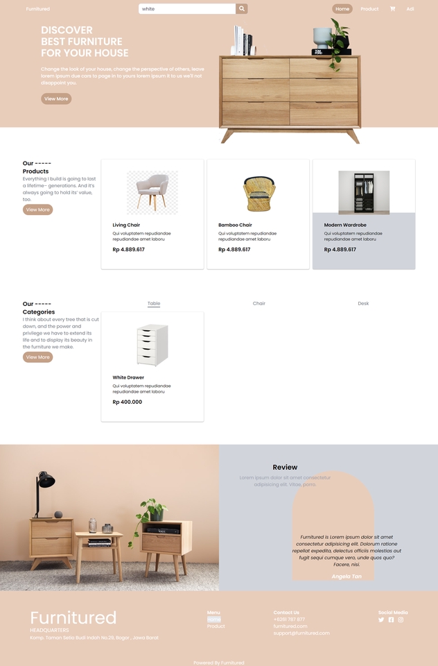 Web Development - Membuat front-end Web Menggunakan React atau Vue. - 3
