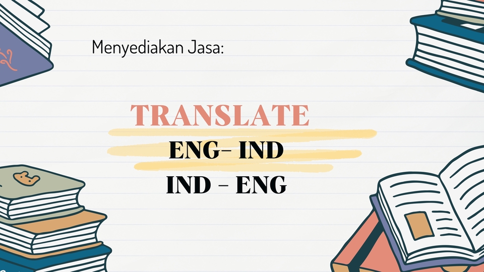 Penerjemahan - TRANSLATOR ENG - IND (dan sebaliknya) - 1