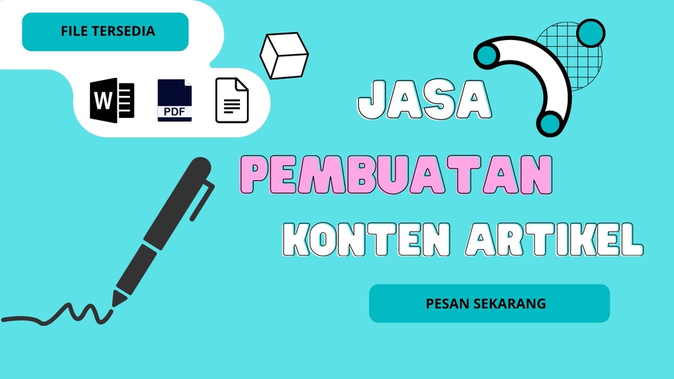 Penulisan Konten - Jasa pembuatan artikel SEO Friendly Mulai Dari 12Rb - 1