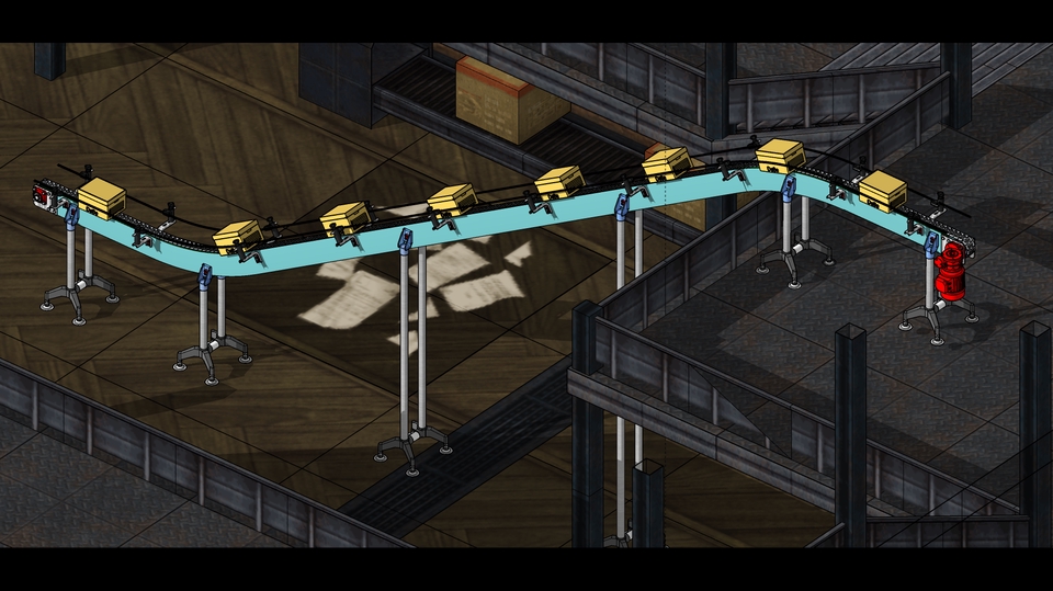 3D & Perspektif - Spesialis Design Conveyor 3D - 1