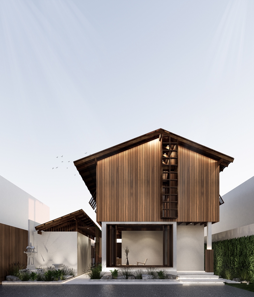 ออกแบบตกแต่งภายในและภายนอก - รับทำภาพ Perspective /ออกแบบงานสถาปัตยกรรมขนาดเล็ก / รับขึ้นโมเดล 3D - 2