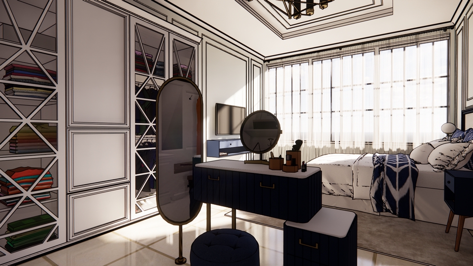 3D & Perspektif - JASA DESAIN 2D/3D, GAMBAR KERJA, INTERIOR & EKSTERIOR - 7