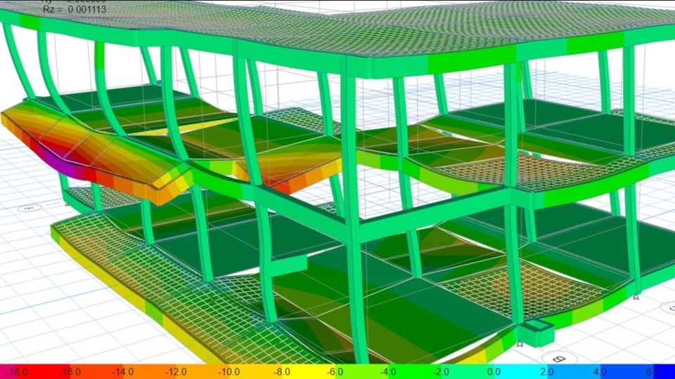 เขียนแบบวิศวกรรมและออกแบบโครงสร้าง - รับงานออกแบบ เขียนแบบ และขึ้น3dโครงสร้าง - 1