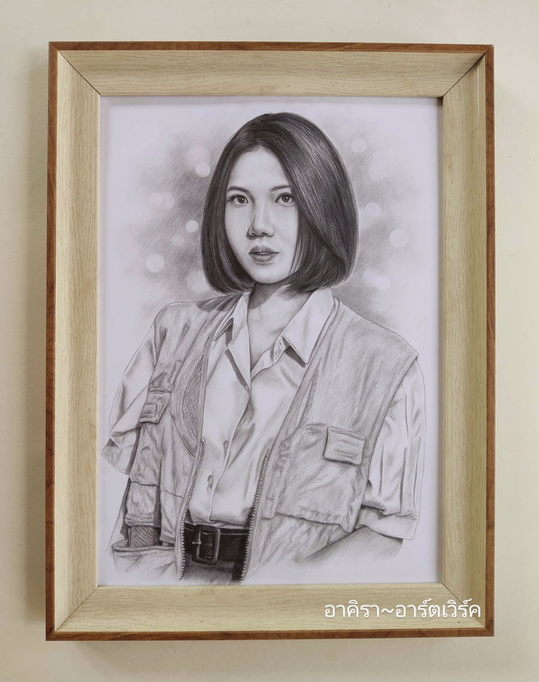 วาดภาพเหมือน Portrait - Portrait Fineart - 9