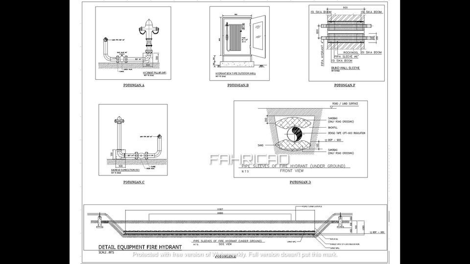 CAD Drawing - Gambar Desain AutoCad ME ( Mekanikal Elektrikal ) - 5