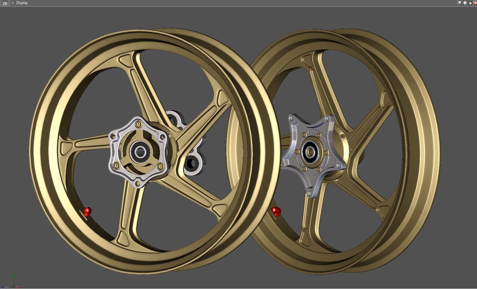 3D & Perspektif - Jasa 3D Modelling velg mobil&motor 1 hari kerja - 23