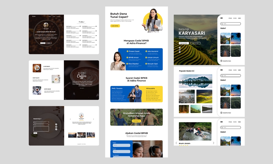 Jasa pembuatan website profesional dan murah untuk company profile, toko online, dan blog.  Buat website WordPress custom, responsive, dan SEO friendly.