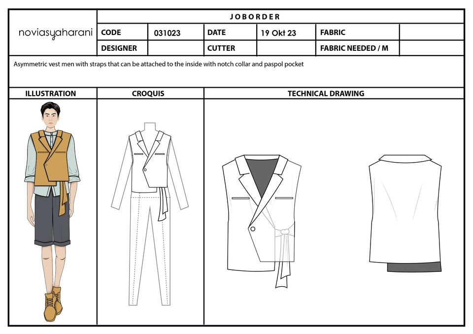 Fashion Illustrator, Fashion Design, Technical Drawing and Fabric ...