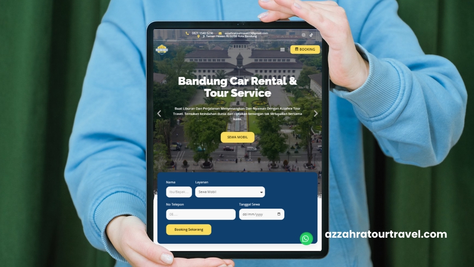 Jasa pembuatan website profesional dan responsive di Bandung dengan harga terjangkau.