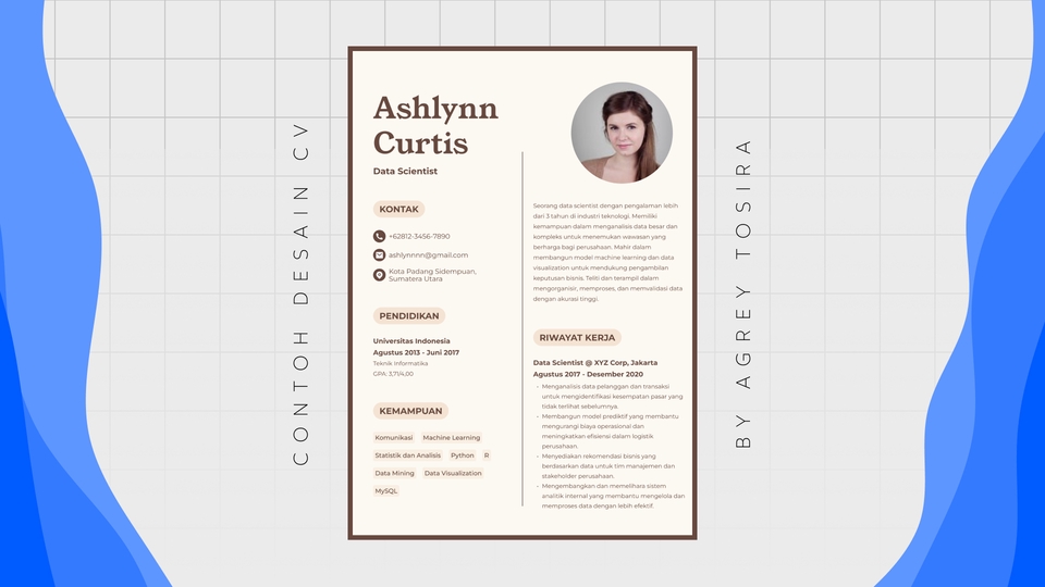 Portfolio & Resume - Desain CV / Resume Premium - 1 Hari Jadi - 4