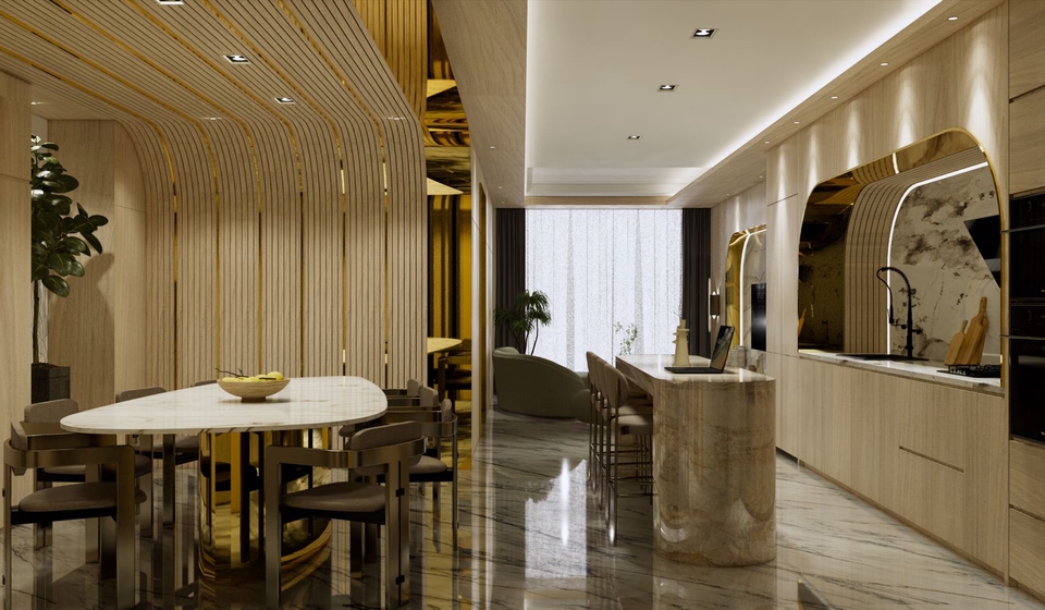 Desain Interior Rumah Minimalis dengan Konsep Terbuka dan Elegan, Jasa Desain Interior 3D, Desain Rumah Minimalis Modern, Desain Interior Ruang Makan, Interior Rumah Mewah, Interior Rumah Minimalis, Jasa Desain Rumah 3D, Jasa Arsitek Rumah