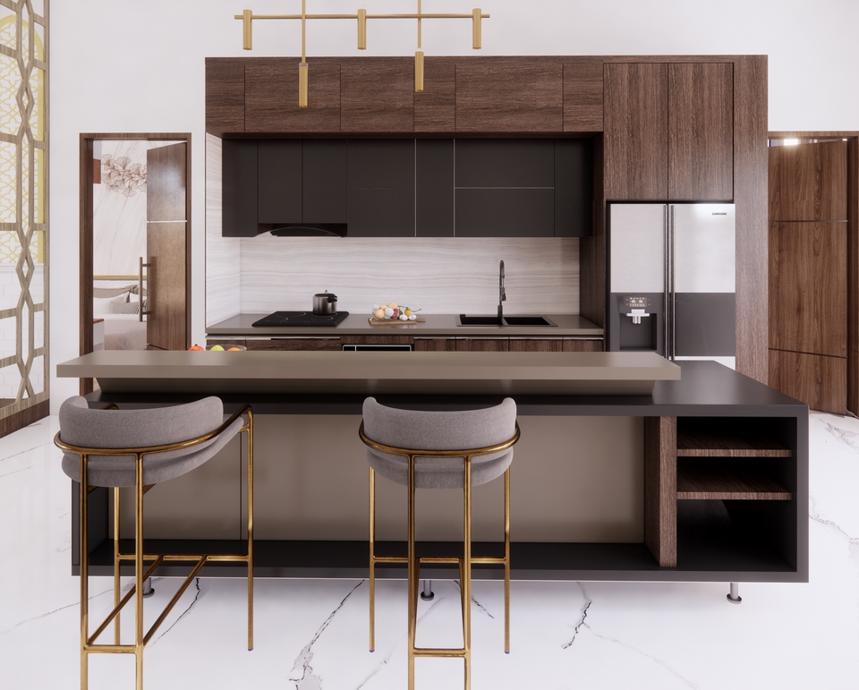 3D & Perspektif - Desain Interior 3D + Rendering dan Animasi - 8