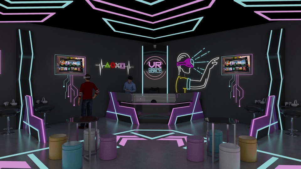 Desain Interior Cafe Minimalis Modern dengan Virtual Reality, Jasa Desain Interior Cafe, Desain Cafe Minimalis, Interior Cafe, Desain Cafe, Desain Interior 3D, Jasa Desain 3D, Jasa Interior 3D,  Jasa Desain Cafe, Jasa Desain Interior, Desain Cafe Unik.
