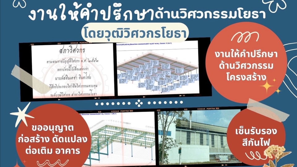 เขียนแบบวิศวกรรมและออกแบบโครงสร้าง - งานให้คำปรึกษาด้านทำนบชั่วคราว ประตูระบายน้ำ เขื่อนกันตลิ่ง และการขุดดินลึก - 1