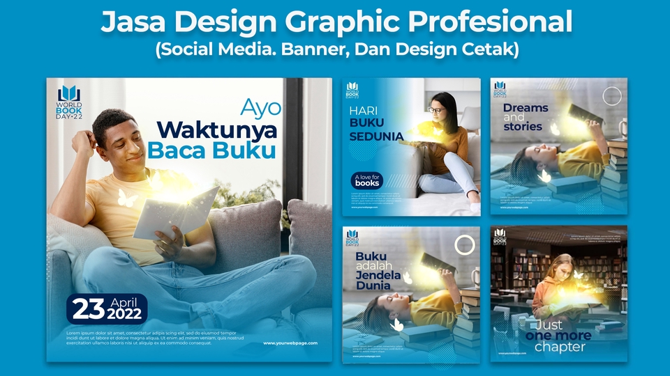 Banner Online - Design Social Media, Desain Instagram Feed dan Desain Banner Online - 1