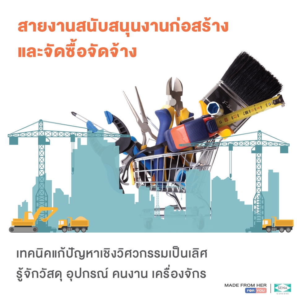 ออกแบบแบนเนอร์งานก่อสร้าง แบนเนอร์รับเหมา รับออกแบบแบนเนอร์เว็บไซต์ ภาพประกอบเครื่องมือช่าง