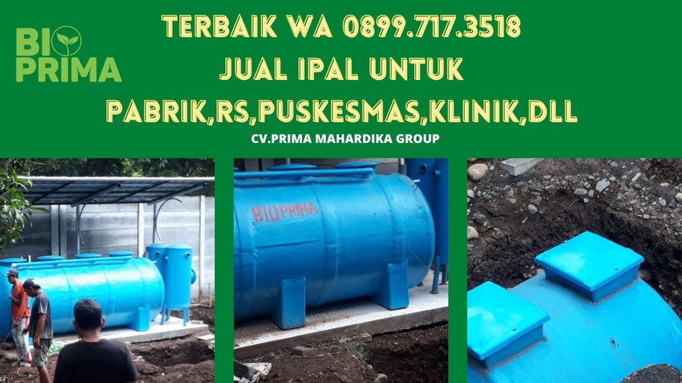 Jasa Lainnya - INSTALASI PENGOLAHAN AIR LIMBAH (IPAL) - 1