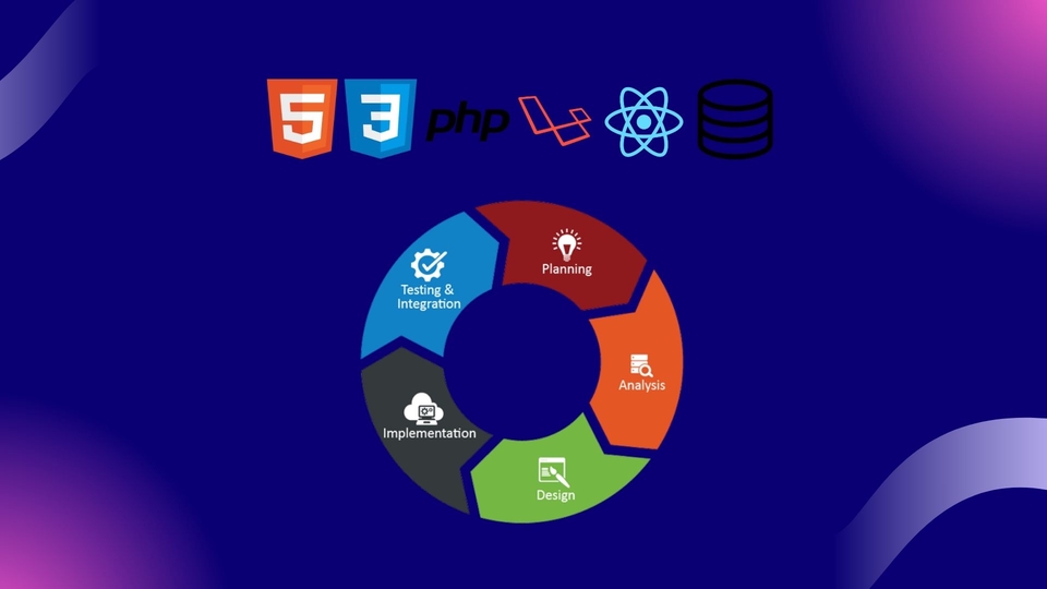 Jasa pembuatan website profesional dengan desain modern dan responsif.