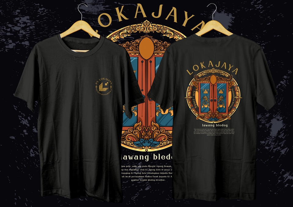 Desain Kaos & Motif - DESAIN KAOS / T-SHIRT CUSTOM KARAKTER ILLUSTRASI - 6