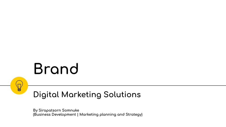 การตลาด - Digital Marketing Solutions | กลยุทธ์การตลาดออนไลน์ - 1