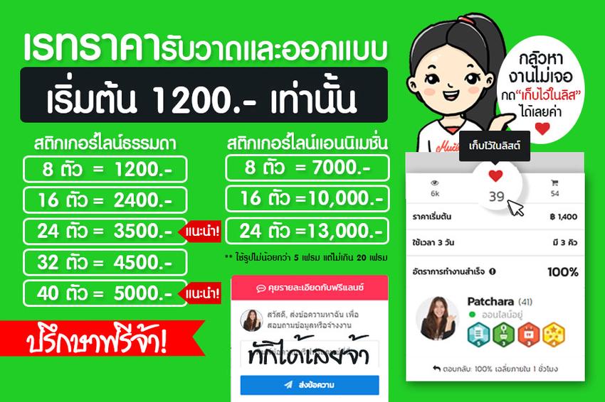 ออกแบบ LINE Sticker - ออกแบบสติ๊กเกอร์ไลน์และแบบแอนนิเมชั่น - 12